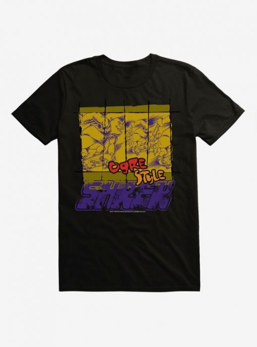 Shrek Ogre Style Skateboard T-Shirt FD01