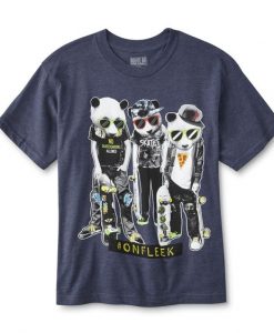 Skateboard Panda T-shirt FD01
