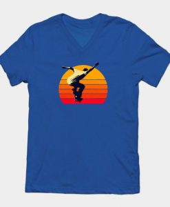 Skateboard Sunrise T-shirt FD01