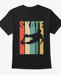Skateboarder Retro Vintage Tee Shirt FD01
