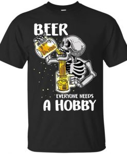 Skeleton beer T Shirt SR01
