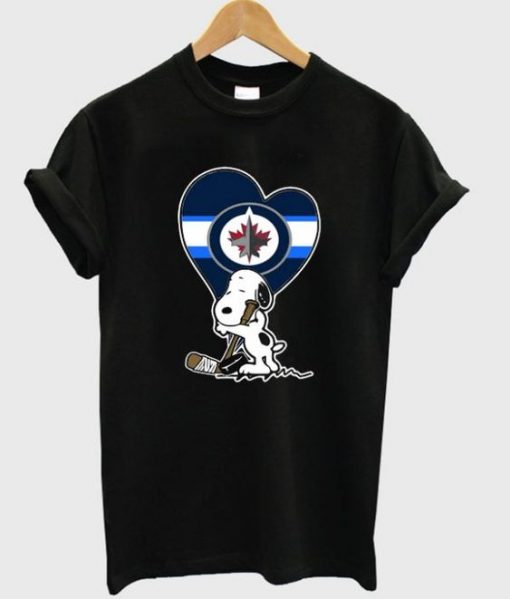 Snoopy Hockey Sport T-Shirt EL01