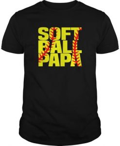 Softball Papa T-Shirt EM01