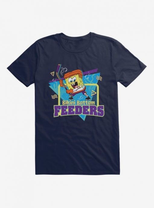 SpongeBob Feeders Hockey Goal T-Shirt DV01