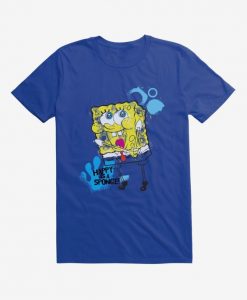 SpongeBob Happy As A Sponge T-Shirt DV01