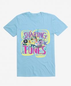 SpongeBob Sharing Tunes T-Shirt DV01