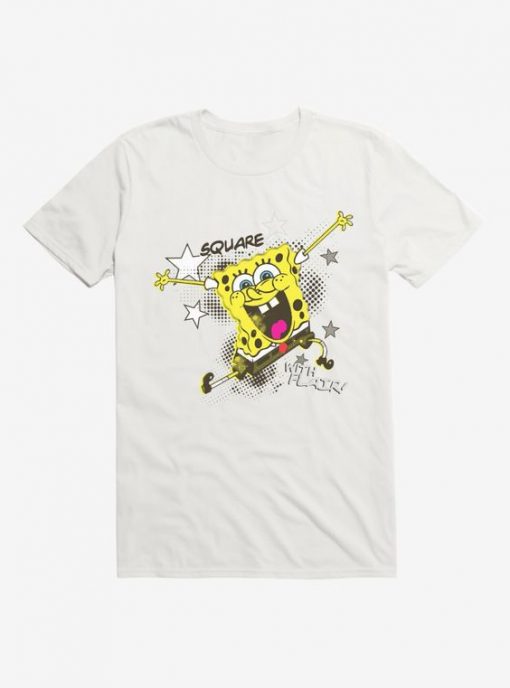 SpongeBob Square With Flair T-Shirt DV01