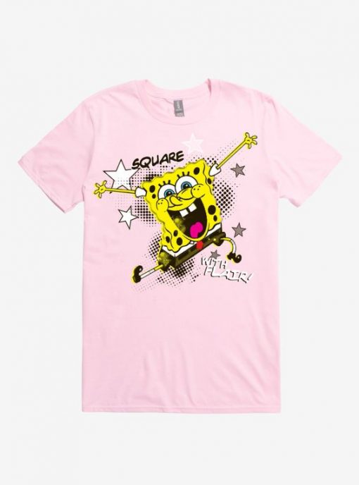 SpongeBob Square with Flair T-Shirt ER01
