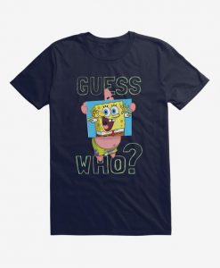 SpongeBob SquarePants Guess Who Patrick T-Shirt ER01