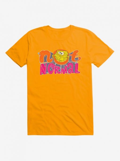 SpongeBob SquarePants Not Normal T-Shirt DV01