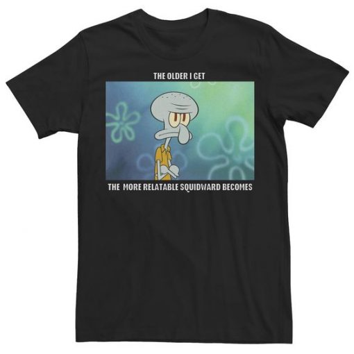 SpongeBob SquarePants Relable Squidward Tshirt ER01