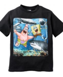 SpongeBob SquarePants Shark Tee T-shirt ER01
