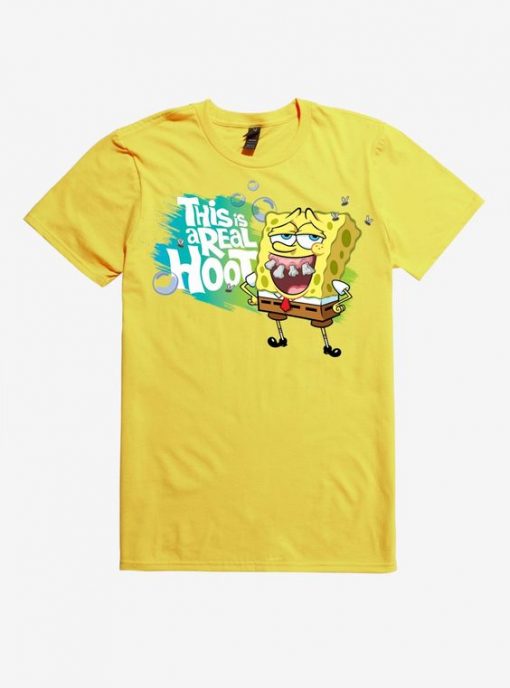 SpongeBob This is a Real Hoot T-Shirt DV01