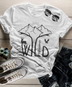 Stay Wild Mountains T-Shirt EM