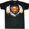 Superman Ripping Open T-Shirt EL26