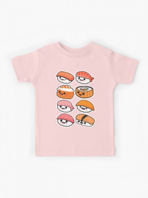 Sushi family Kids T-Shirt ER