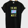 Think music t-shirt FD01