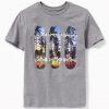 Three Skateboard T-shirt FD01
