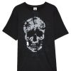 Tie dye skull t-shirt ER01