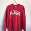 Vintage 90’s Coca cola sweatshirt ER