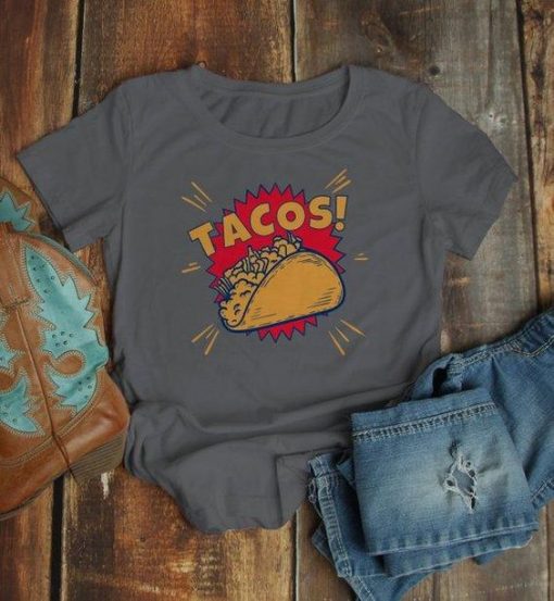 Women's Funny Tacos T Shirt EL01