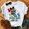 Wrong Park Disney T Shirt SR