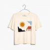 Barcelona Sun Graphic Tee T-shirt ER14N