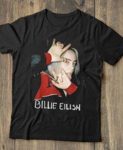 Billie Eilish Pose Tshirt FD28N