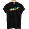 Black Neon Dare T shirt SR7N