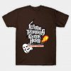 Flame Throwing Guitar Hero Tshirt EL4N
