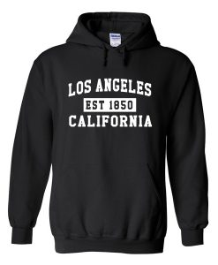 Los Angeles California 1850 Hoodie FD28N