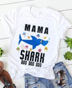 Mama Shark T-Shirt EM4N