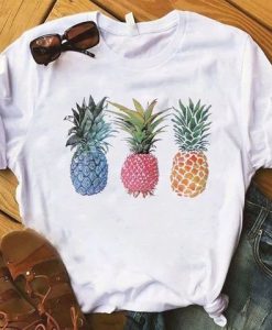 Pineapple fruitsTee Graphic T Shirt ER14N