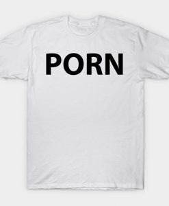 Porn White T-Shirt DV4N