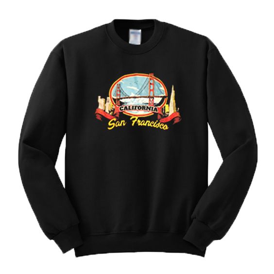 San Francisco California Sweatshirt FD30N