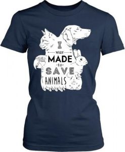 Save animals T-shirt FD4N