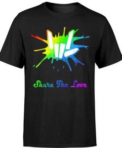 Share The Love T Shirt SR28N