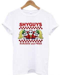 Shyguys Burgers And Fries T-shirt EL28N