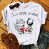 Simple Women T Shirt SR1N