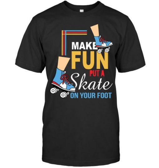 Skate Foot Skating T Shirt ER7N