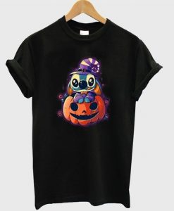 Stitch and pumpkin t-shirt FD28N