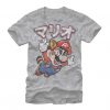 Super Mario Bros JapaneseT-Shirt AI4N