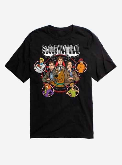 Supernatural Scoobynatural T-shirt AI4N