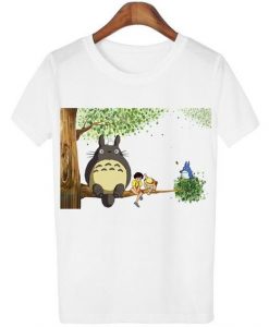 Totoro Print Tshirt EL28N