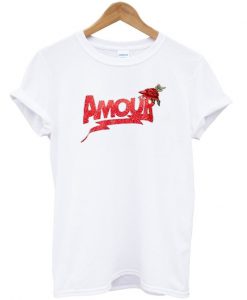 amour roses t-shirt EL29N
