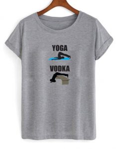 yoga vs vodka t-shirt FD30N