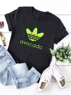 Avocado Print Tshirt EL6D