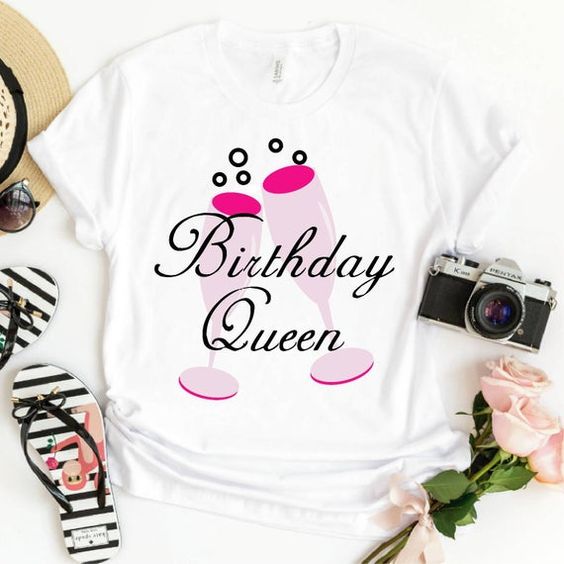 Birthday Queen Tshirt EL6D