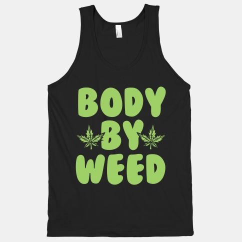Body By Weed Tank Top SR18D