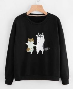 Cute Cartoon Dog Sweatshirt FD3D